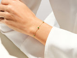 Bezel Station Geburtsstein-Armband